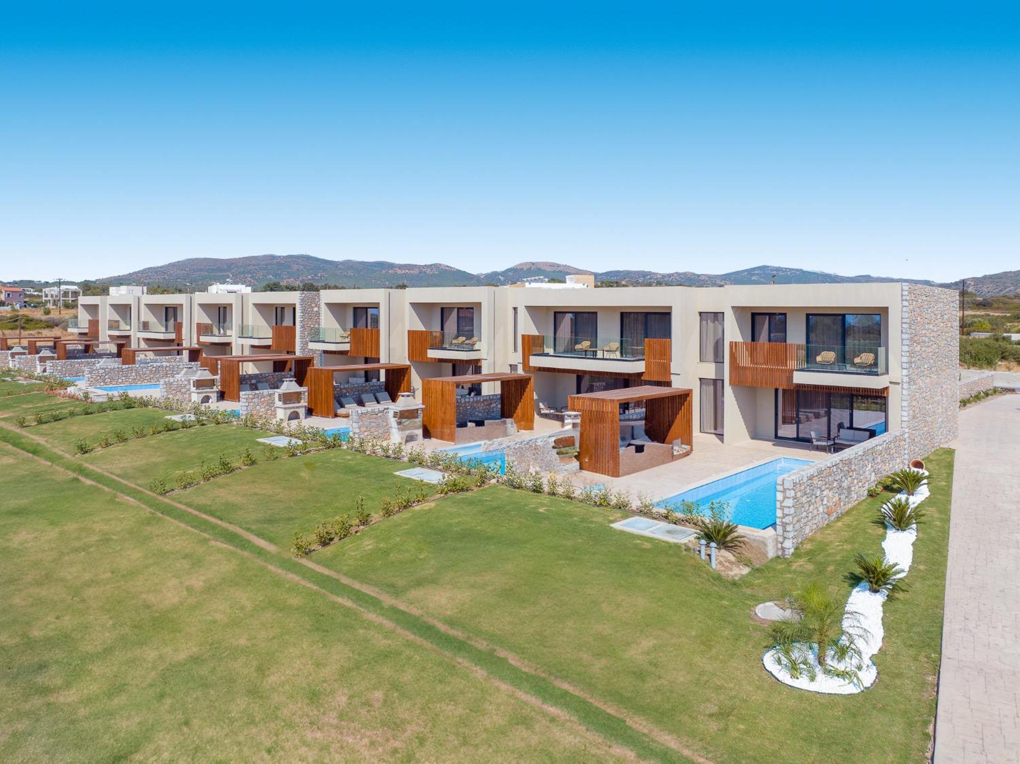 Aethrion Villas & Suites Gennadi Exteriör bild